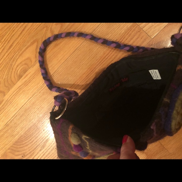 Felted wool purse - Picture 5 of 5